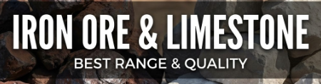 the best range of iron ore & limestone 