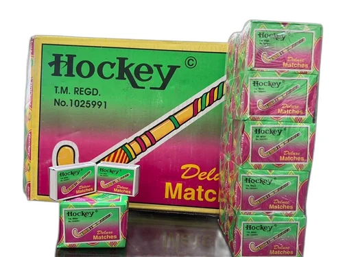 Hockey Deluxe Matches Box