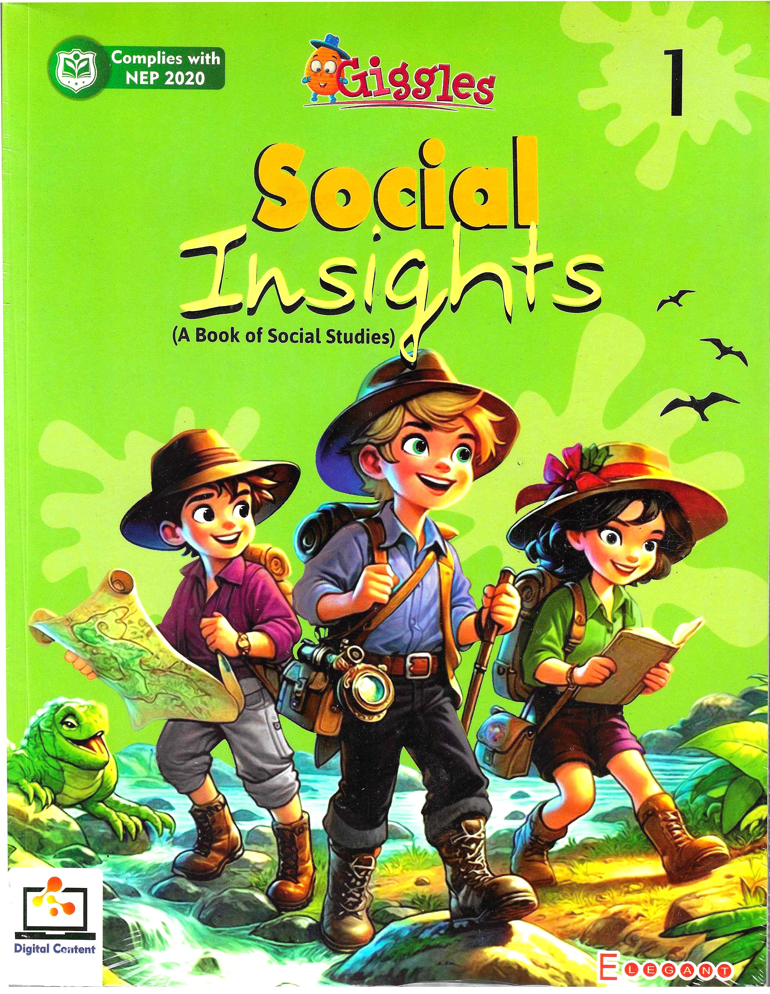 Social Insights: A Complete Social Studies Book for Classes 1–5 | Curriculum-Aligned | Concept-Based Learning | By Elegant Publishers