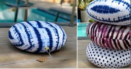 Fluff Printed Seat Cushion