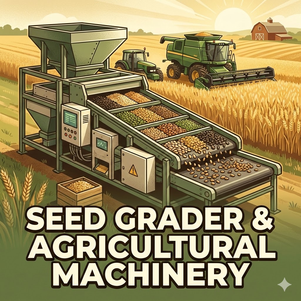 seed grader & agricultural machinery