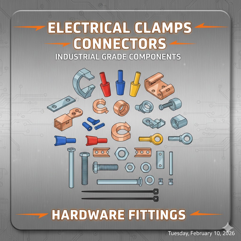 electrical clamps, connectors, and hardware fittings