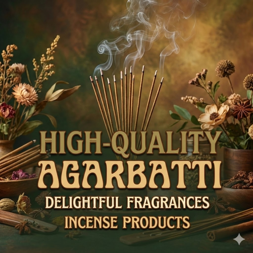  incense products, providing high-quality Agarbatti with delightful fragrances.