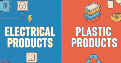  manufacturing  and supplies a range of electrical and plastic products