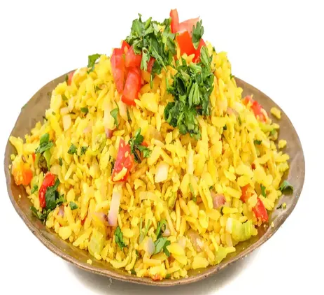  rice flakes, poha, puffed poha and parmal.