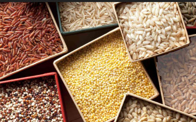  food grains, rice & other products
