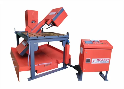Tilting Table Vertical Band Saw Machine