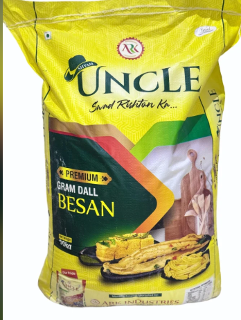  Organic Besan, Chana Dal, Composite Besan and Pea Flour.