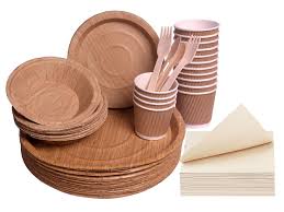 Paper glass, Paper plate