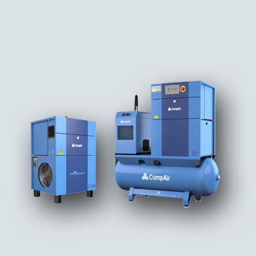 CompAir Rotary Type Screw Air Compressor L07kW to L22kW