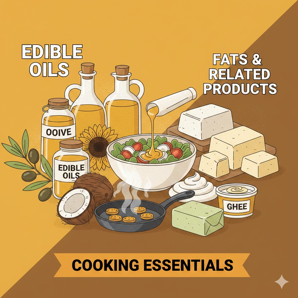 edible oils, fats, and related  products