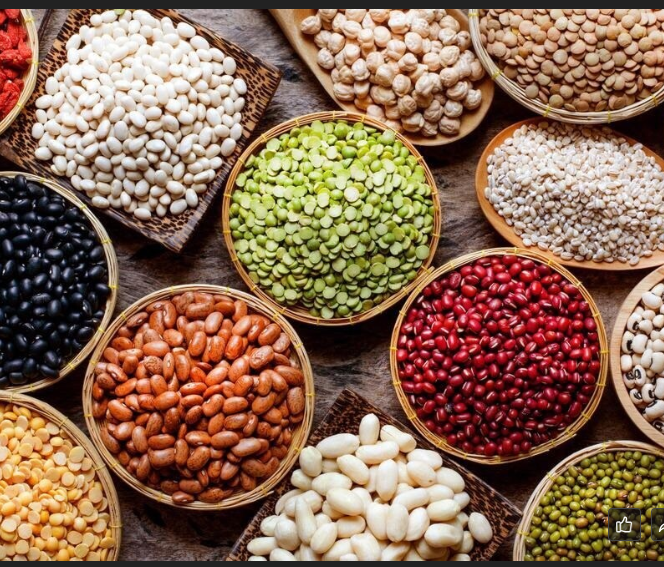 pulses (dals), including Toor Dal, Chana Dal, Moong Dal, and Masoor Dal