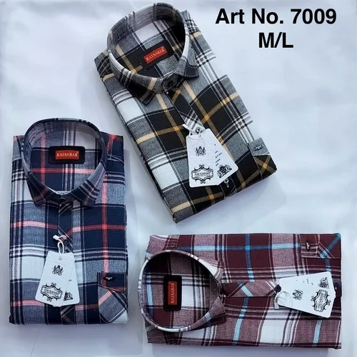 Men Cheque Shirt