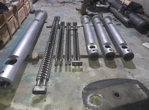 Nitrided Twin Screw Barrel