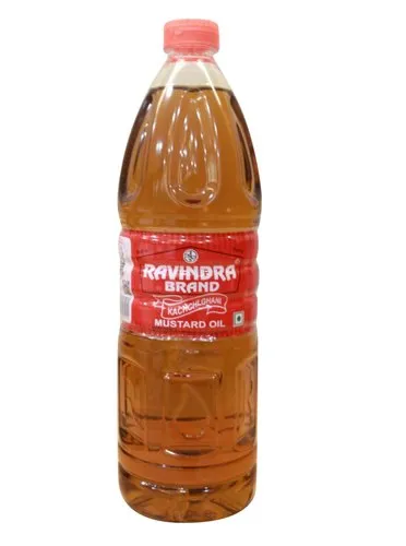 Ravindra Brand Kachi Ghani Mustard Oil