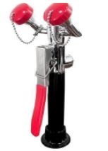 Deck Mounted EyeWash Unit.