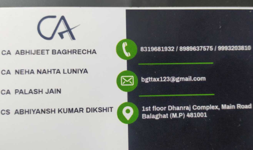  services like business loans, tax return filing, auditing, accounting, and personal income tax returns