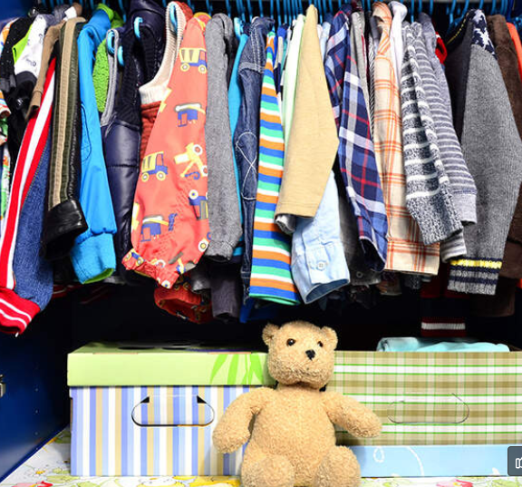 readymade garments for males, females, and children