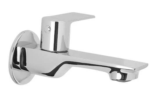 Brass Long Body Bib Cock