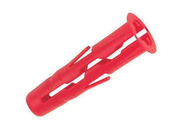 Red Plastic Wall Plug