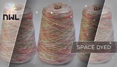 spun silk yarn, polyester blended & filament yarn