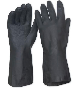Black Colour Neoprene Hand Gloves