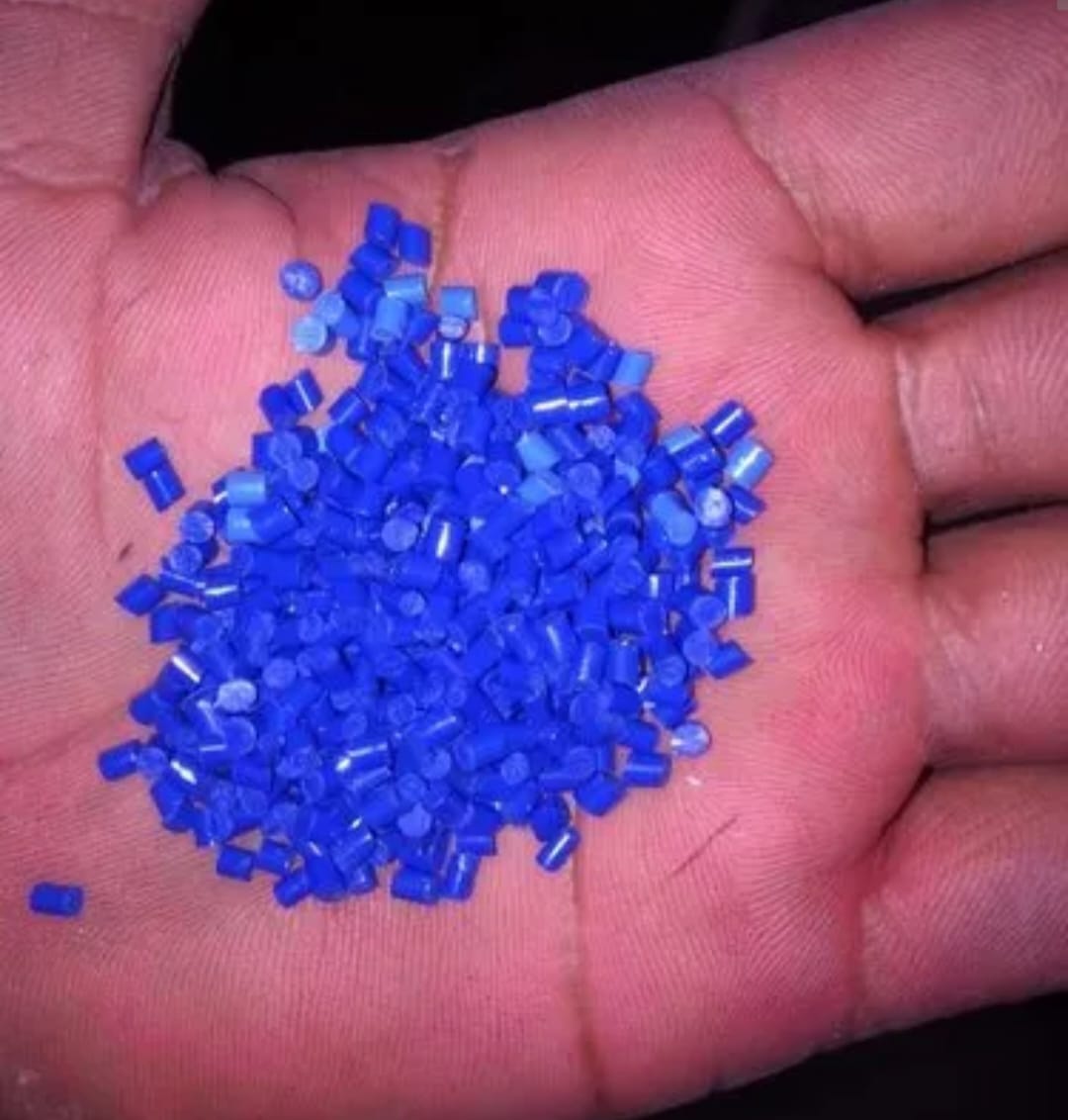 Blue ABS Granules
