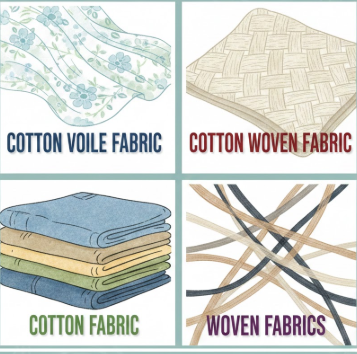 cotton voile fabric, cotton woven fabric, cotton fabric & woven fabrics 