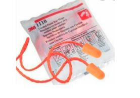 3M 1110 Corded Foam Disposable Ear Plug