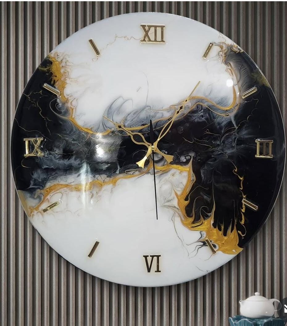 Resin Wall Clock