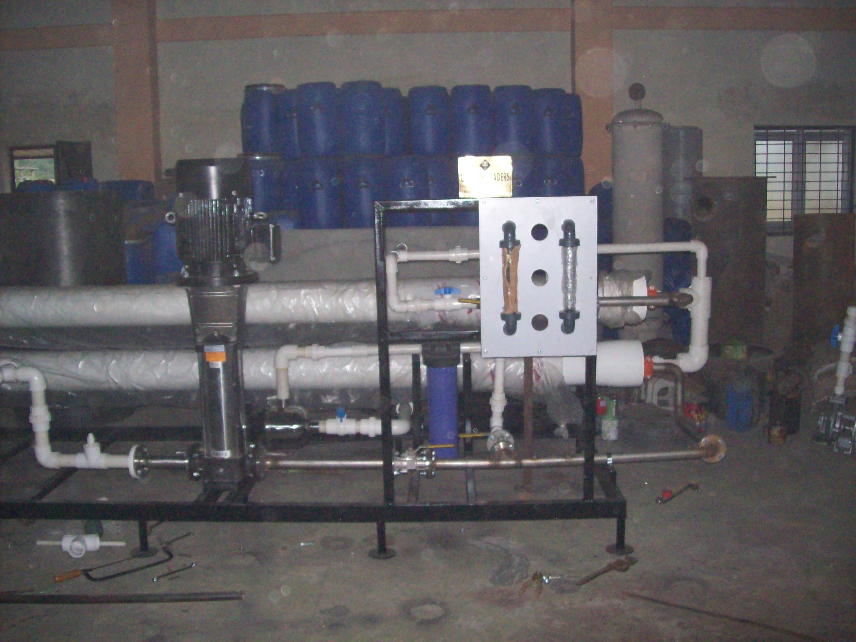 WATER TREATMENT PLANTS, FABRICATION JOBS