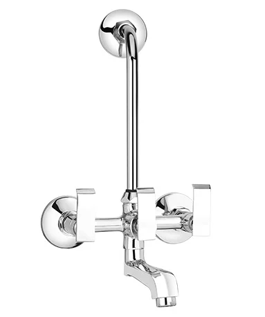 2 In 1 Brass Wall Mixer