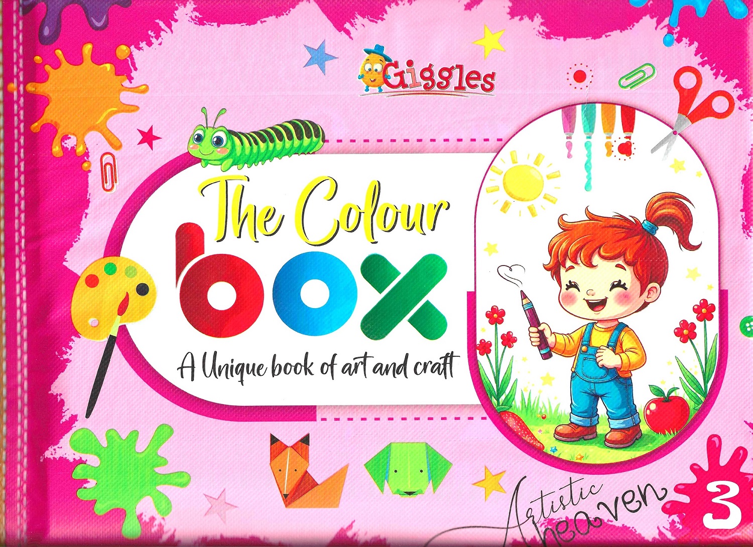 Colour Box – Art & Craft Book for Class-3 | Creative & Activity-Based Learning | by Elegant Publishers