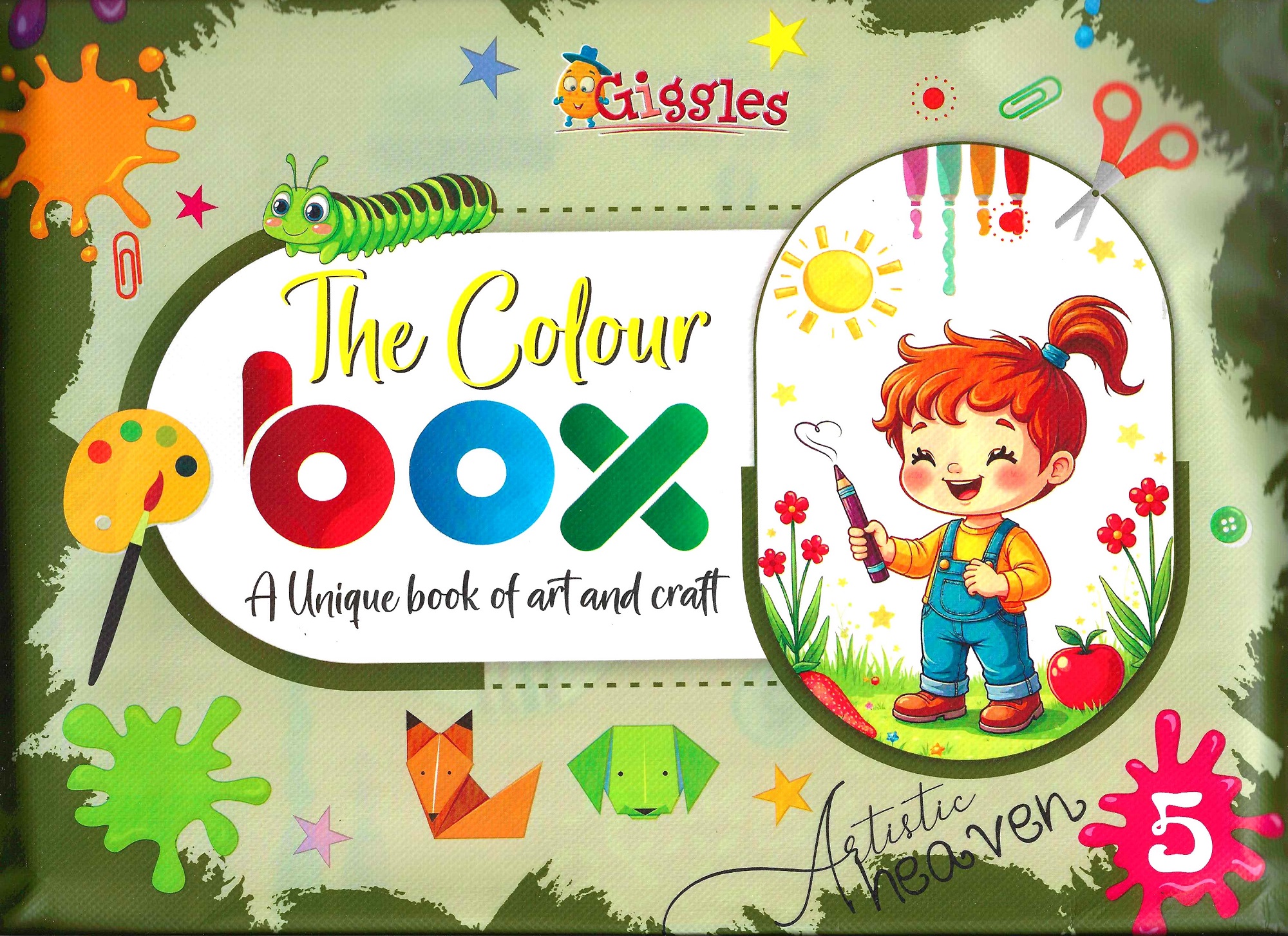 Colour Box – Art & Craft Book for Class-5 | Creative & Activity-Based Learning | by Elegant Publishers