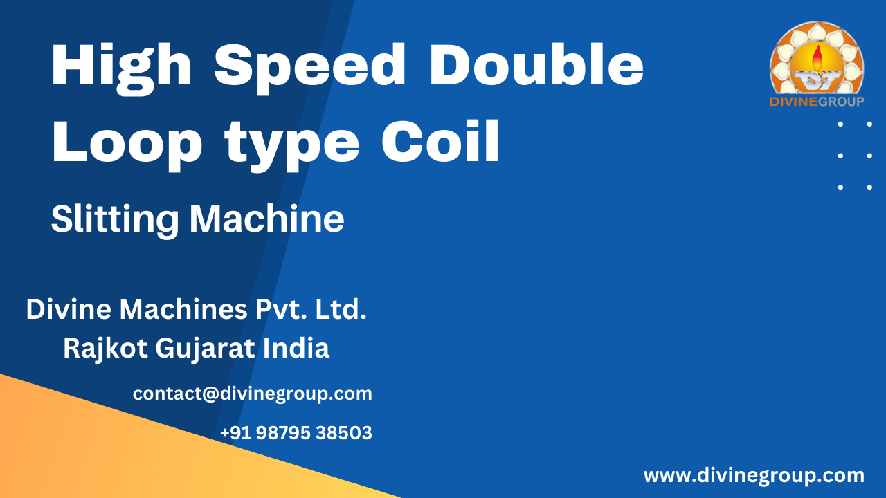 High Speed Double Loop type Coil Slitting Machine