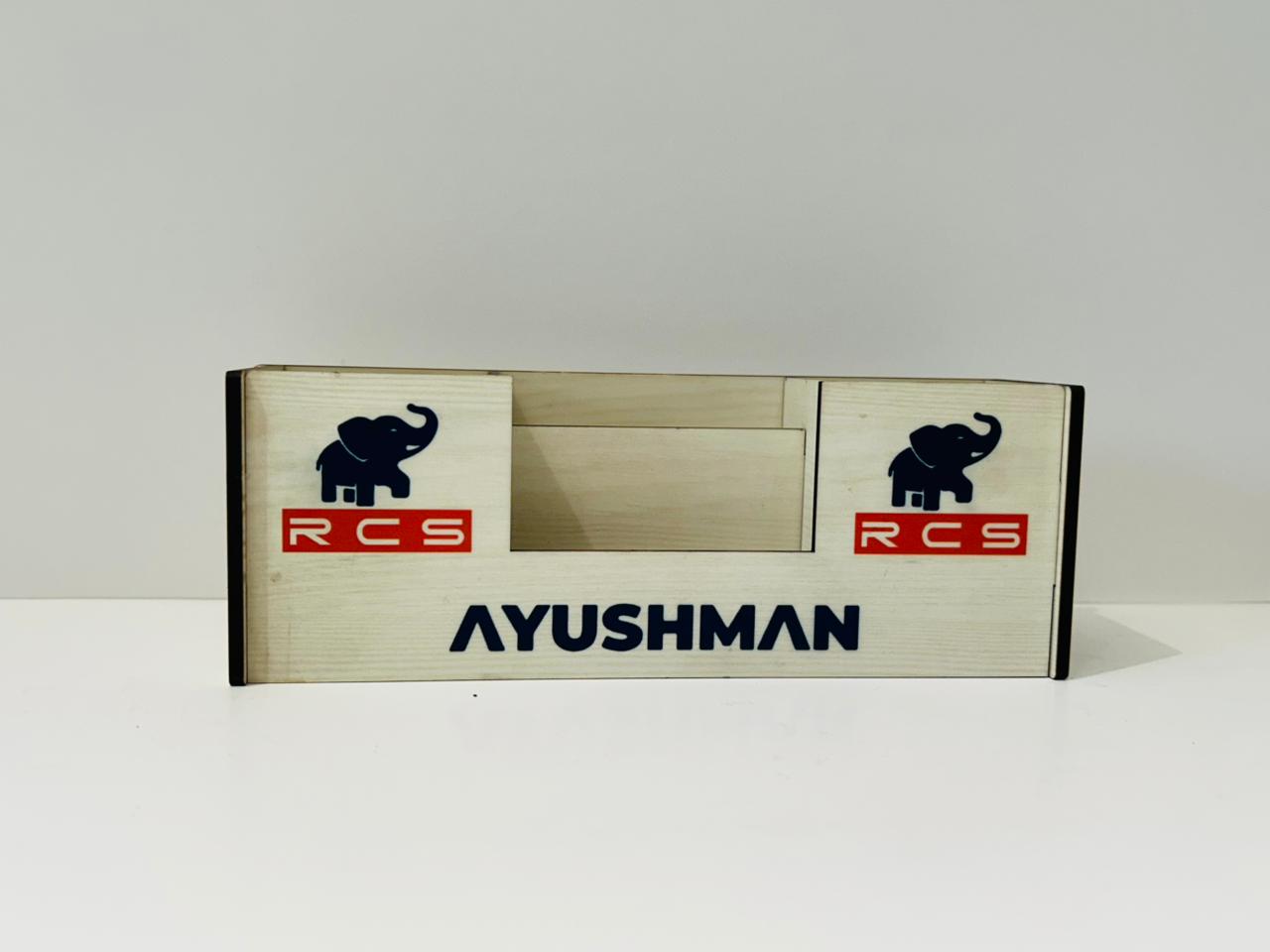Customized Wooden Pen Stand