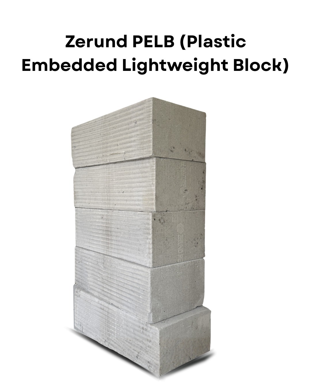 Plastic Embedded Lightweight Block