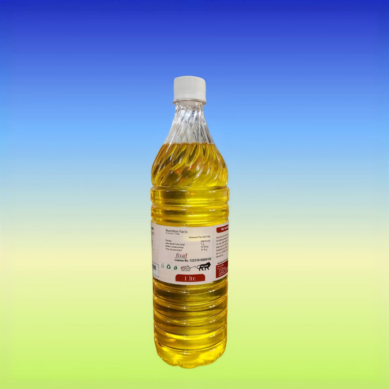 Organic Kacchi Ghani Groundnut oil