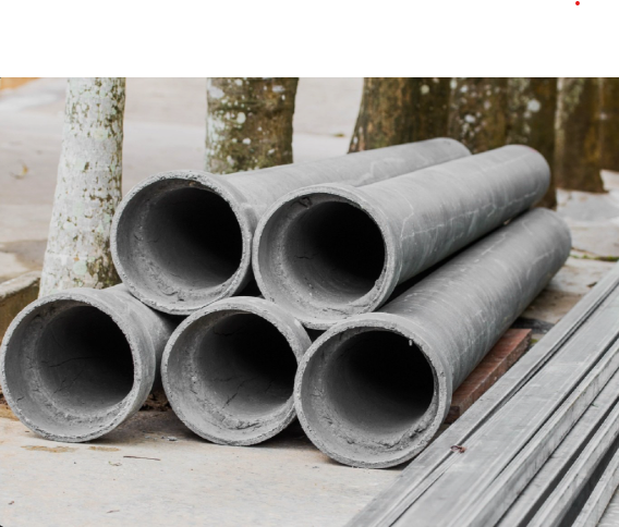 Asbestos cement pressure pipe