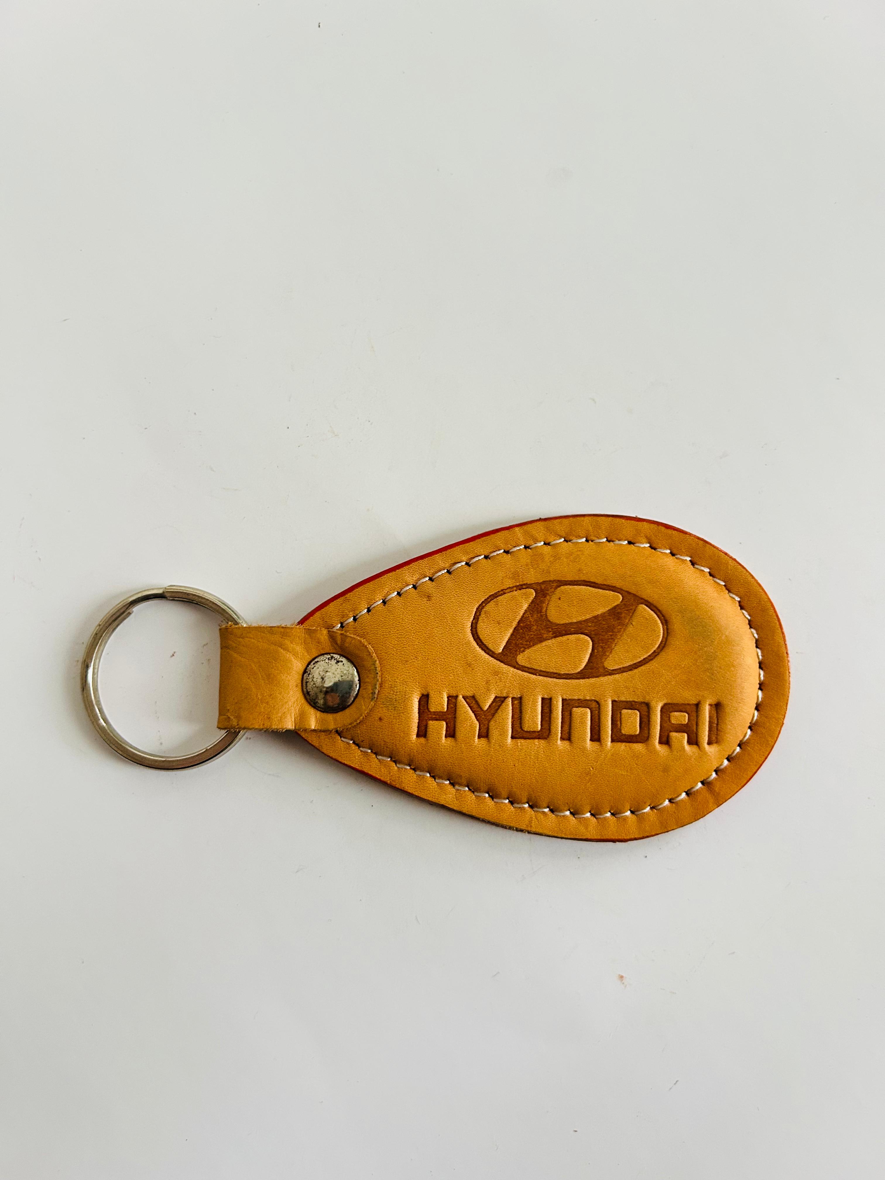 Personalized Leather Keychain