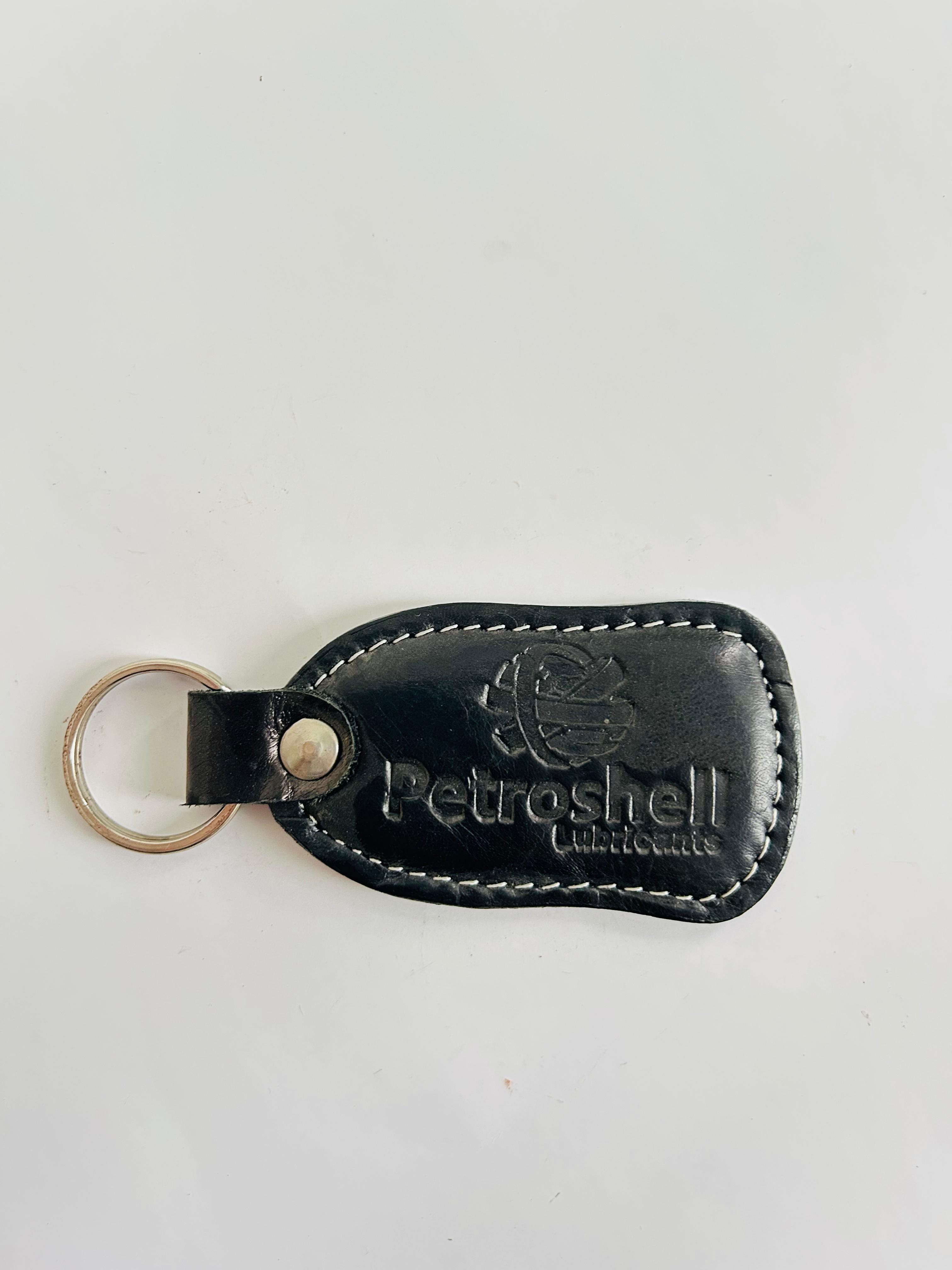 Personalized Leather Keychain 