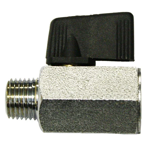 Nickel Plated Brass Mini Ball Valve