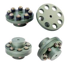  Pin Bush Coupling, Hole Type Engine Self Plate, Rubber Bonded