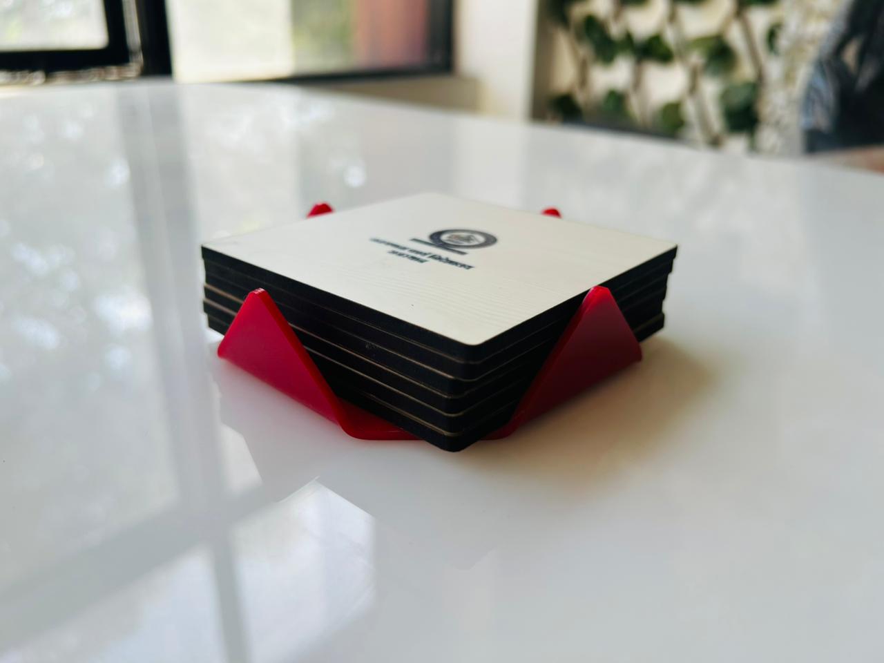 UV Printed MDF Tea Coaster Set of 6 