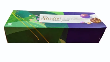 Cadbury Studio Chocolate Cardboard Printed Packaging Box