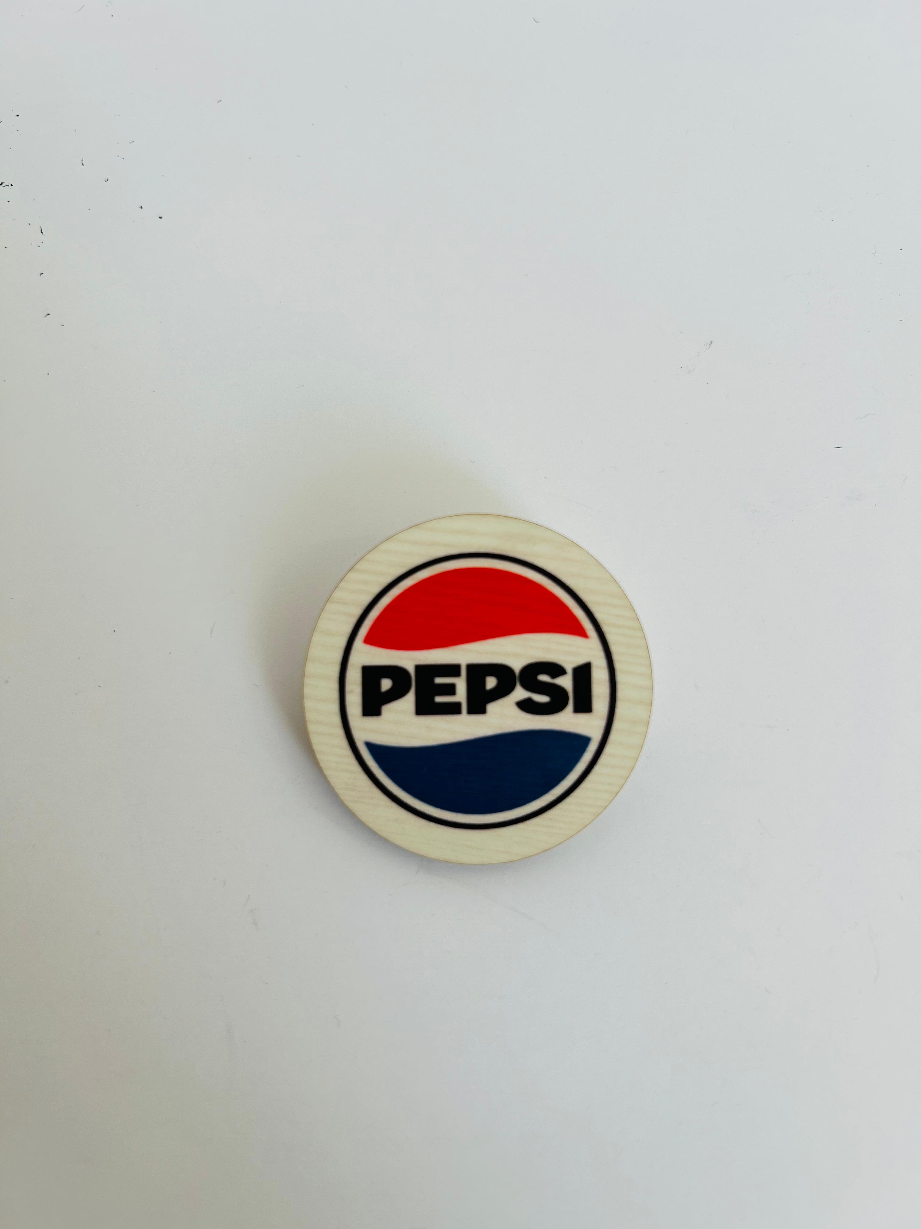 Customised Round MDF  Pin badge  