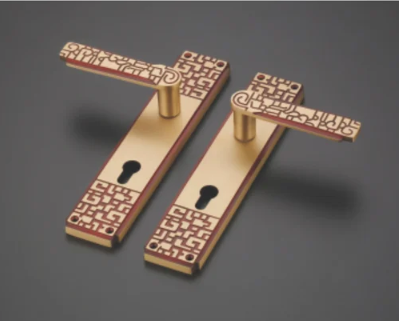 BRASS HANDLE SET