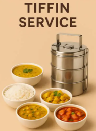  tiffin services, delivering home-cooked Indian meals 