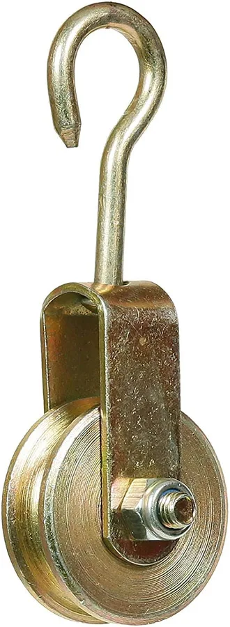 Solid Metal Roller Pulley 