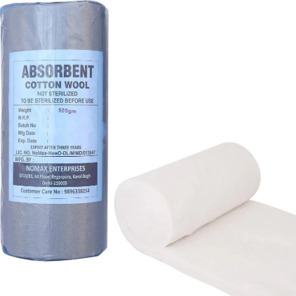 Sterilized Pure Absorbent Cotton Roll
